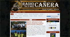 Desktop Screenshot of fmcuencacanera.com